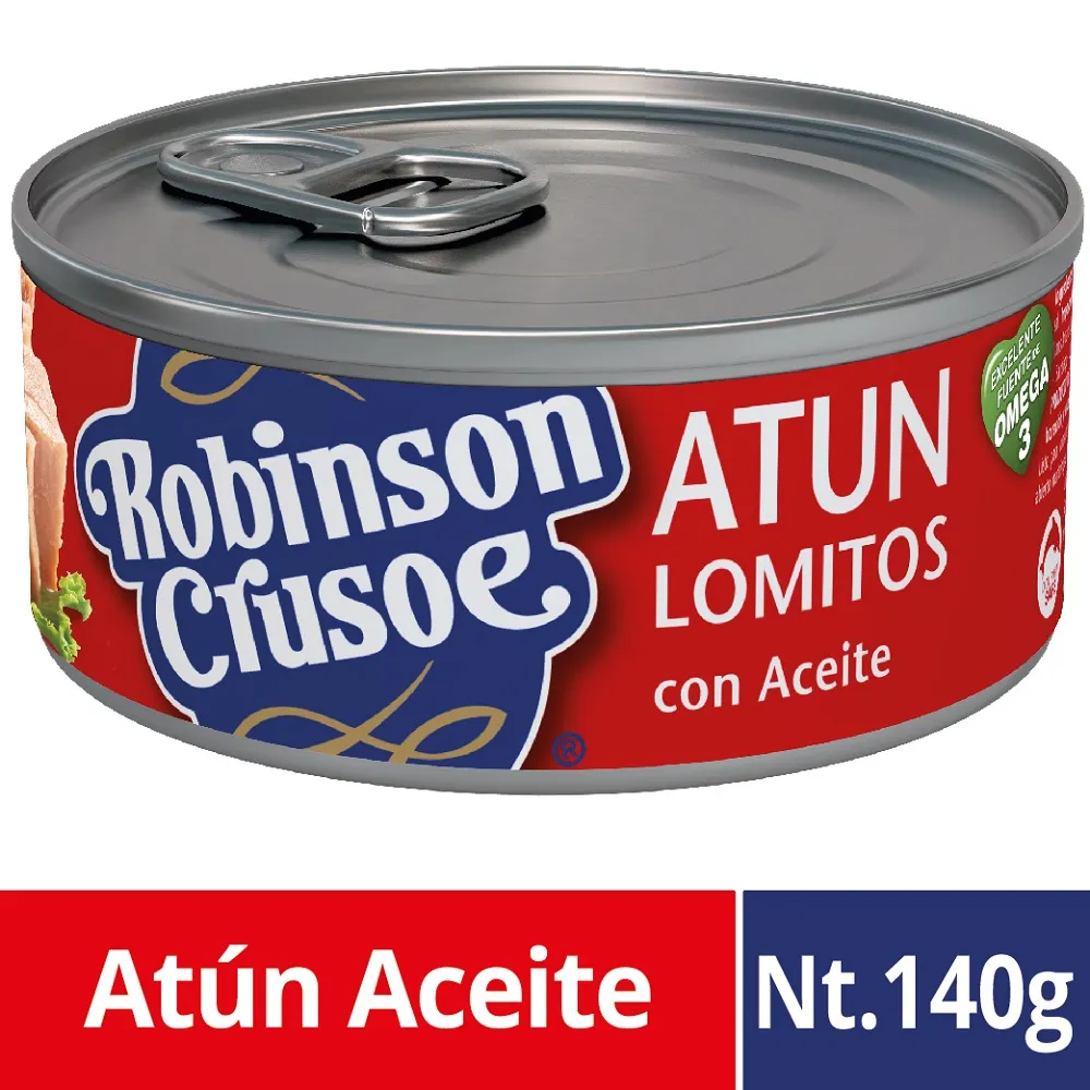 Atún Lomitos en Aceite Robinson Crusoe