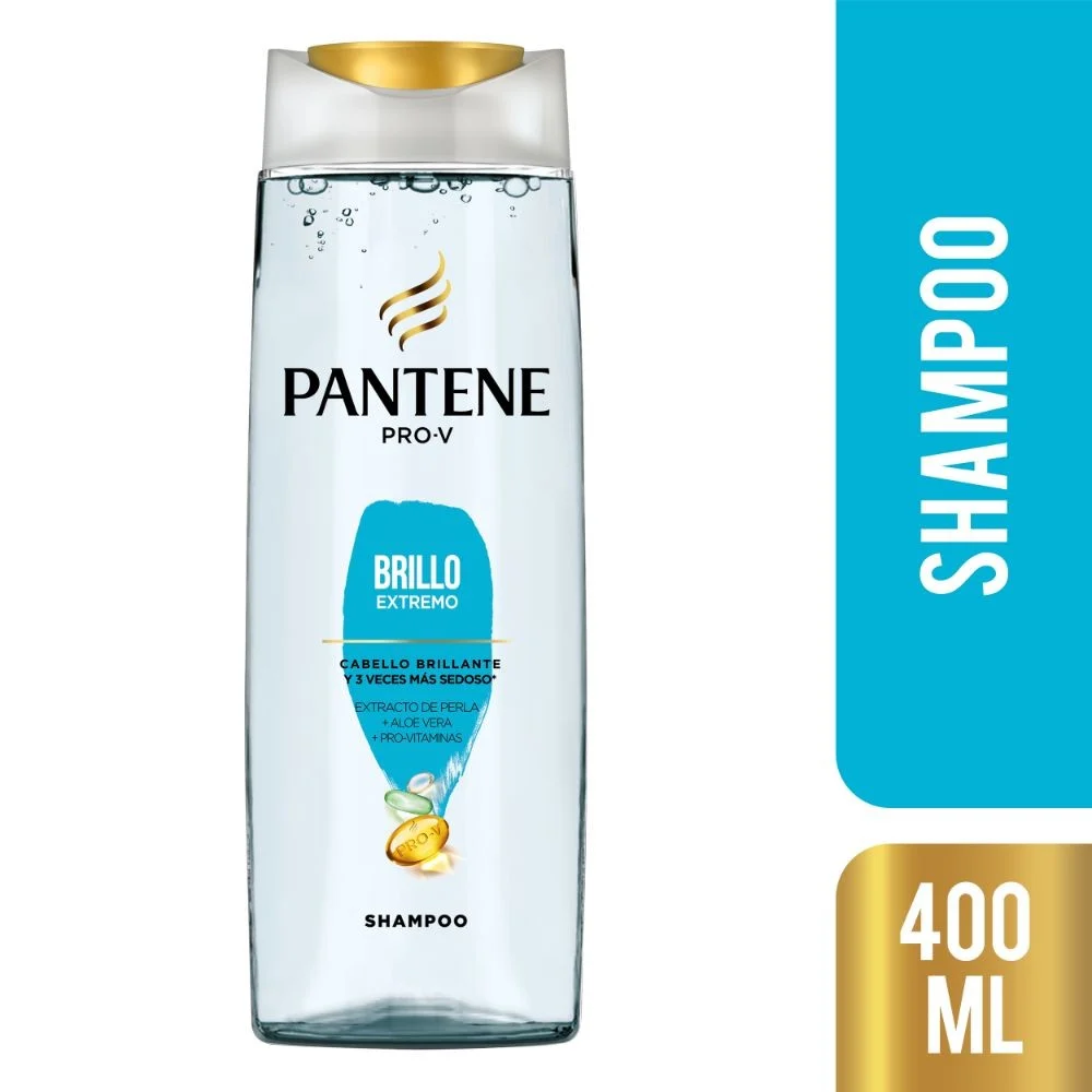 Shampoo Pantene Brillo Extremo 400 ml