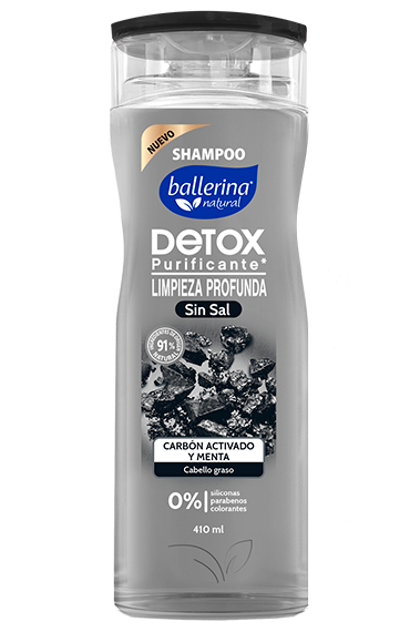 Shampoo Ballerina Detox Sin Sal 410 ml