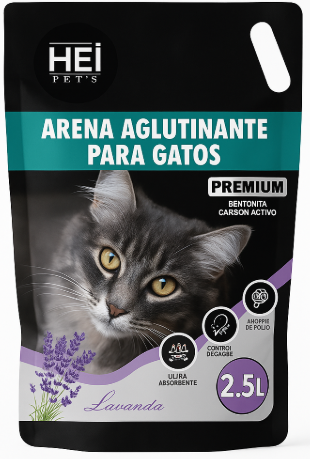 Arena Aglutinante para Gatos 2.5