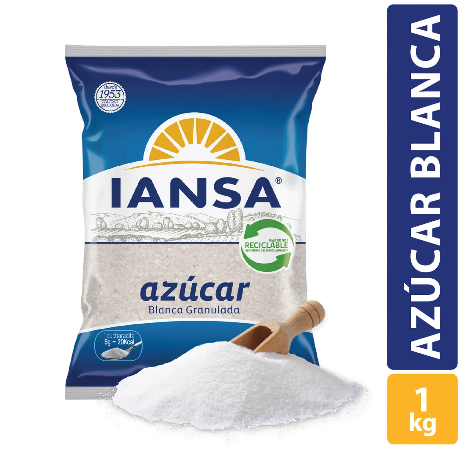 Azúcar Iansa 1 Kg