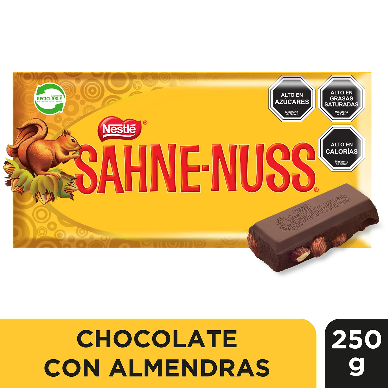 Chocolate Sahne-Nuss 250 Grs