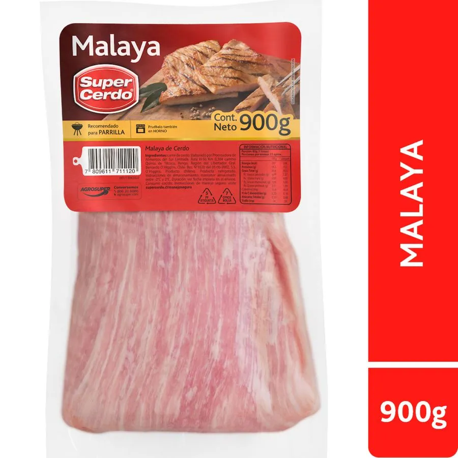 Malaya de Cerdo 900 gr