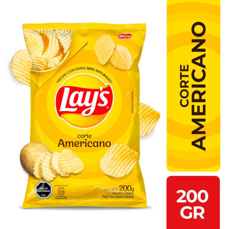 Papas Fritas Lays 200 gr.