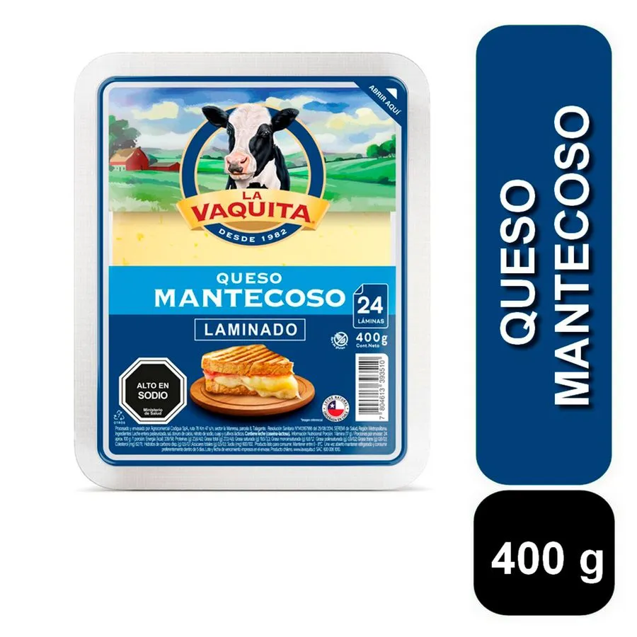 Queso Mantecoso La Vaquita 400gr