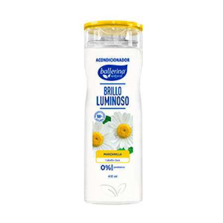 Acondicionador Ballerina Brillo Luminoso 410ml